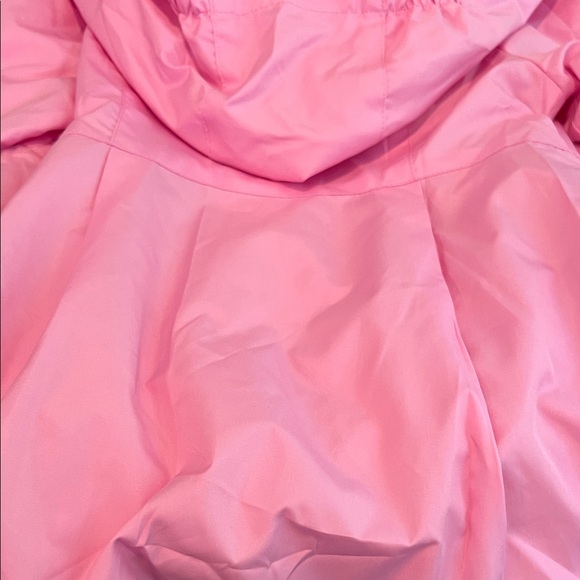 Charming Pink Kids Raincoat with Bow Details - Picture 4 of 4